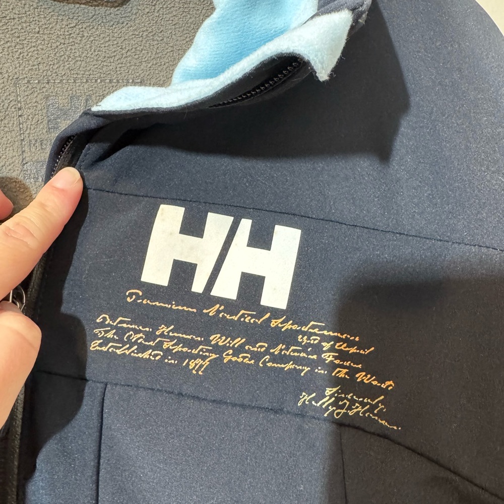 Helly Hansen Soft Shell Navy Jacket - image 3